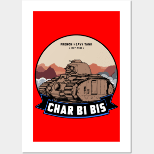 CHAR B1 bis Posters and Art